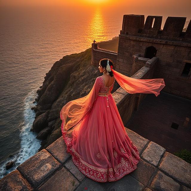 Pre-Wedding Photoshoots at Goa’s Iconic Locations: Beaches, Forts & Portuguese Villas